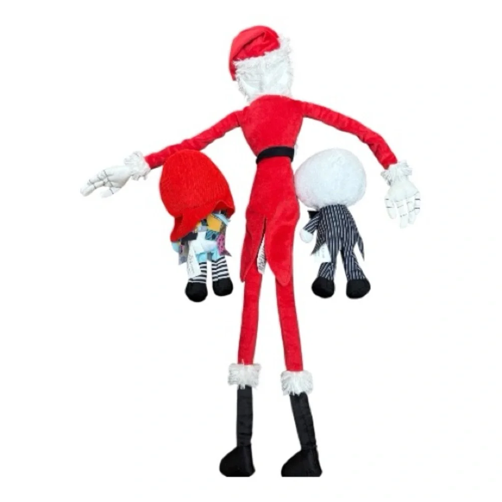 Disney Nightmare Before Christmas Plushies Jack Skellington and Sally